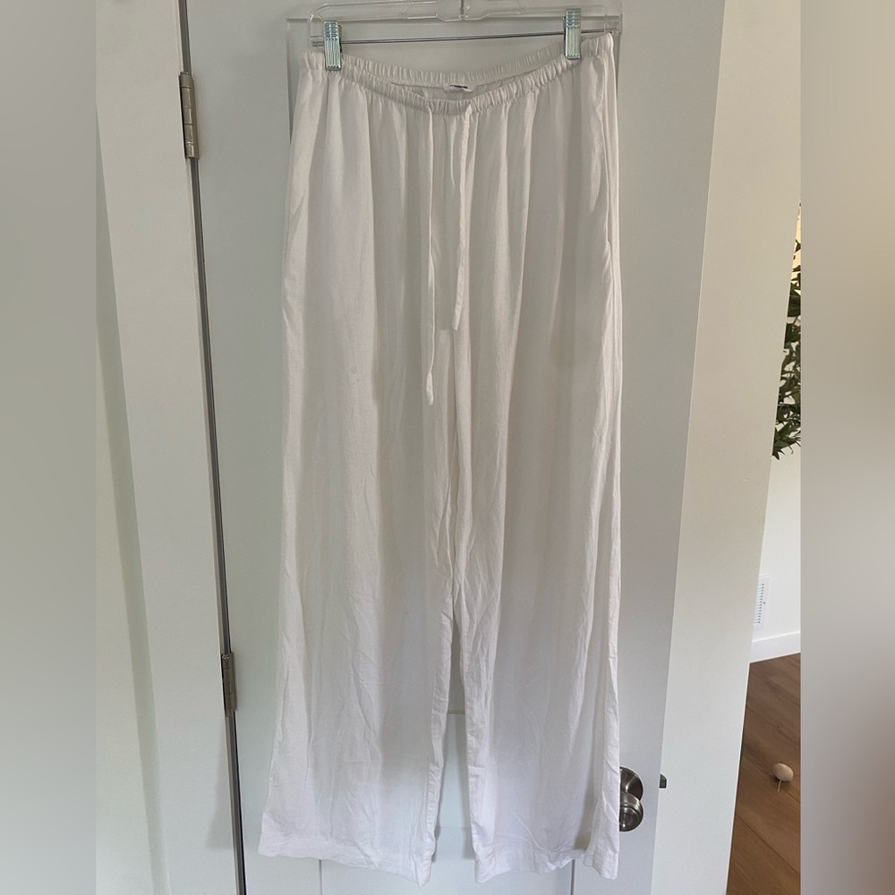 Cotton On Haven Wide Leg Linen Pant
